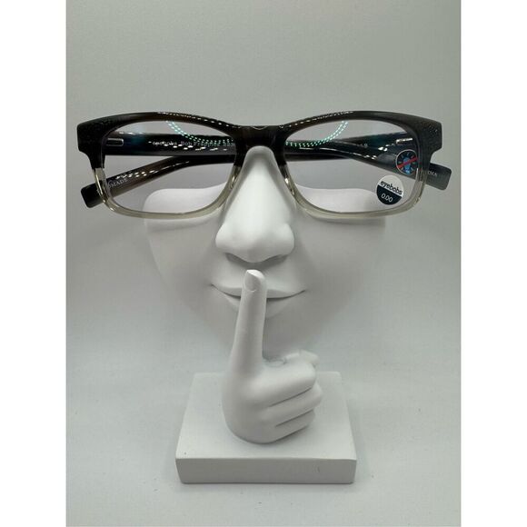 eyebobs Bob Frapples eyeglass frames gray clear new without case - Picture 1 of 3
